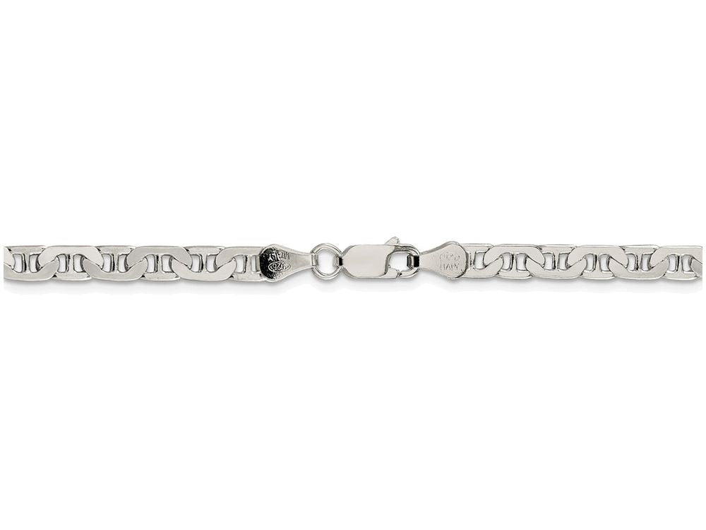 FJC Finejewelers 16 Inch Sterling Silver 4.5mm Anchor Chain Necklace