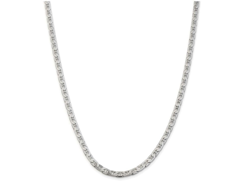 FJC Finejewelers 16 Inch Sterling Silver 4.5mm Anchor Chain Necklace