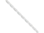 FJC Finejewelers 16 Inch Sterling Silver bright-cut Open Link Cable Chain Necklace