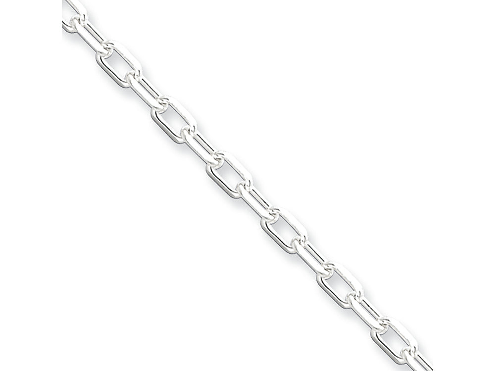 FJC Finejewelers 16 Inch Sterling Silver bright-cut Open Link Cable Chain Necklace