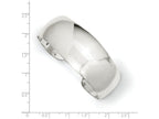 FJC Finejewelers Sterling Silver Solid Polished Plain Cuff Bangle Bracelet