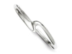 FJC Finejewelers Sterling Silver Polished Fancy Cuff Bangle Bracelet