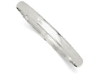 FJC Finejewelers Sterling Silver 6.25mm Solid Polished Plain Slip-on Bangle Bracelet
