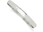 FJC Finejewelers Sterling Silver 7mm Solid Polished Plain Slip-on Bangle Bracelet