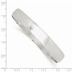 FJC Finejewelers Sterling Silver 9mm Solid Polished Plain Slip-on Bangle Bracelet