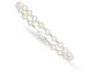 FJC Finejewelers Sterling Silver White Pearl Bracelet