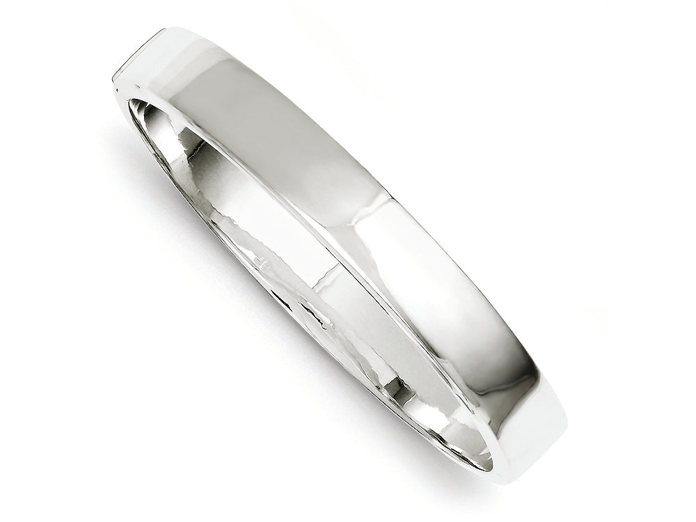 FJC Finejewelers Sterling Silver 8.00mm Hinged Bangle
