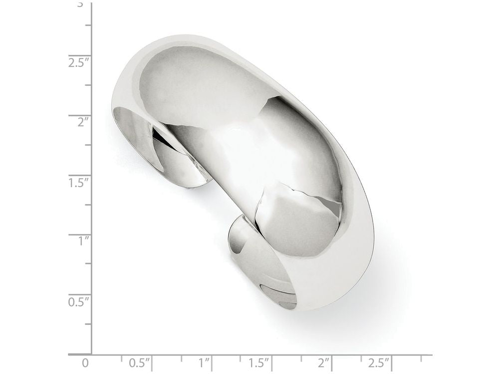 FJC Finejewelers Sterling Silver 21mm Cuff Bangle