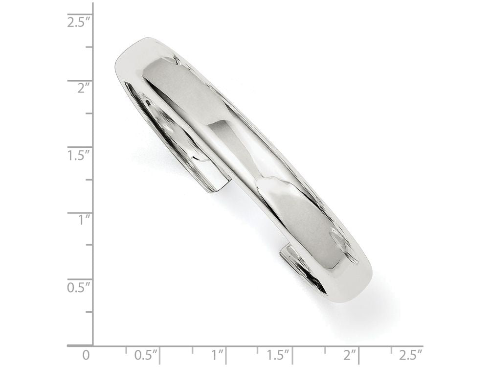 FJC Finejewelers Sterling Silver 9mm Cuff Bangle