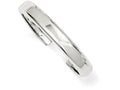 FJC Finejewelers Sterling Silver 9mm Cuff Bangle