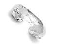 FJC Finejewelers Sterling Silver 13.5mm Hammered Cuff Bangle
