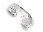FJC Finejewelers Sterling Silver 13.5mm Hammered Cuff Bangle