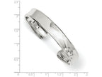 FJC Finejewelers Sterling Silver 8.5mm Cuff Bangle