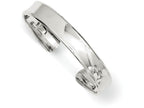 FJC Finejewelers Sterling Silver 8.5mm Cuff Bangle