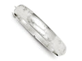 FJC Finejewelers Sterling Silver 12mm Fancy Hinged Bangle Bracelet