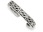 FJC Finejewelers Sterling Silver 12.5mm Cuff Bangle Bracelet