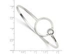 FJC Finejewelers Sterling Silver Circle Bangle Bracelet