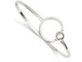 FJC Finejewelers Sterling Silver Circle Bangle Bracelet