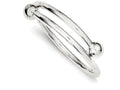 FJC Finejewelers Sterling Silver Baby Bangle Bracelet