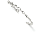 FJC Finejewelers Sterling Silver Twist Cuff Bangle