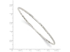 FJC Finejewelers Sterling Silver Hammered Bangle