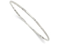 FJC Finejewelers Sterling Silver Hammered Bangle