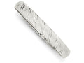 FJC Finejewelers Sterling Silver 10.5mm Polished and Textured Flexible Bangle