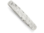 FJC Finejewelers Sterling Silver 10.5mm Polished and Textured Flexible Bangle