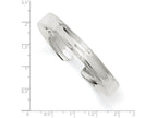 FJC Finejewelers Sterling Silver 10mm Polished Cuff Bangle