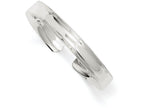 FJC Finejewelers Sterling Silver 10mm Polished Cuff Bangle