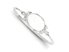 FJC Finejewelers Sterling Silver Locket Bangle