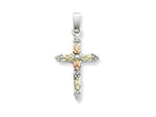 FJC Finejewelers Sterling Silver Cross Necklace