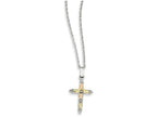 FJC Finejewelers Sterling Silver Cross Necklace