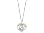 FJC Finejewelers Sterling Silver Horse In Heart Necklace