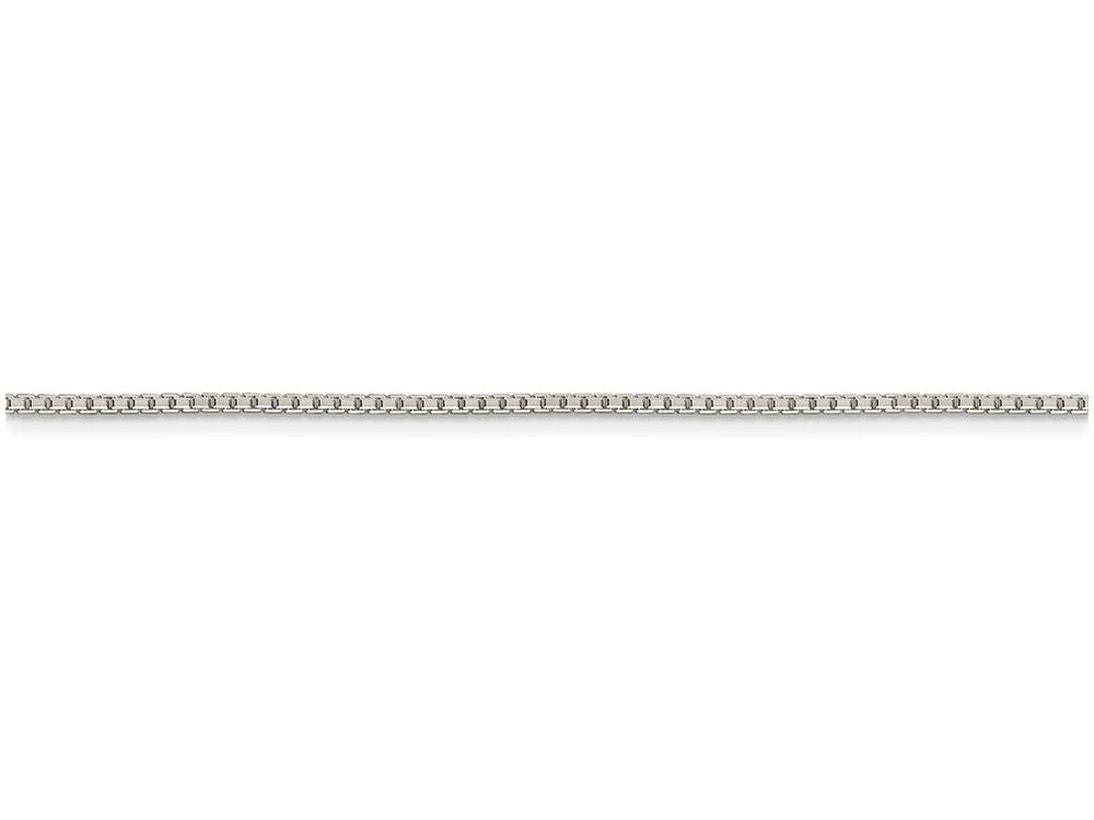 FJC Finejewelers 16 Inch Sterling Silver 1.35mm 8 Side bright-cut Box Chain Necklace
