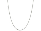 FJC Finejewelers 16 Inch Sterling Silver 1.35mm 8 Side bright-cut Box Chain Necklace