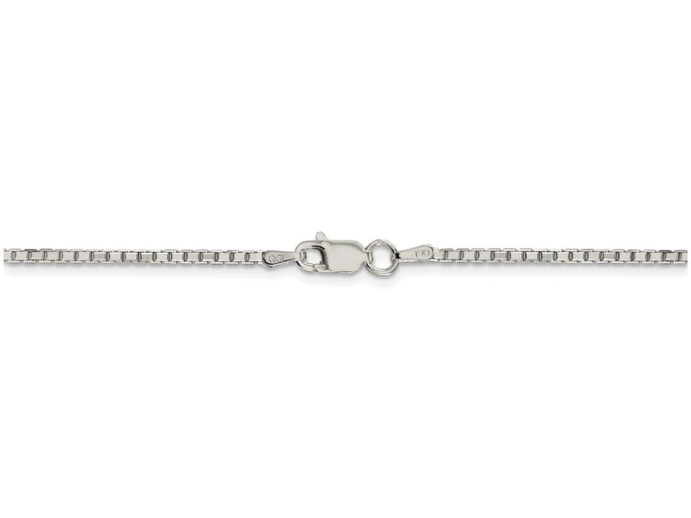 FJC Finejewelers 16 Inch Sterling Silver 1.7mm bright-cut Box Chain Necklace