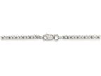 FJC Finejewelers 16 Inch Sterling Silver 2.5mm bright-cut Box Chain Necklace