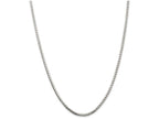 FJC Finejewelers 16 Inch Sterling Silver 2.5mm bright-cut Box Chain Necklace