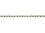 FJC Finejewelers 16 Inch Sterling Silver 3.2mm bright-cut Box Chain Necklace