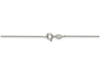 FJC Finejewelers 10 Inch Sterling Silver .8mm Box Chain Ankle Bracelet