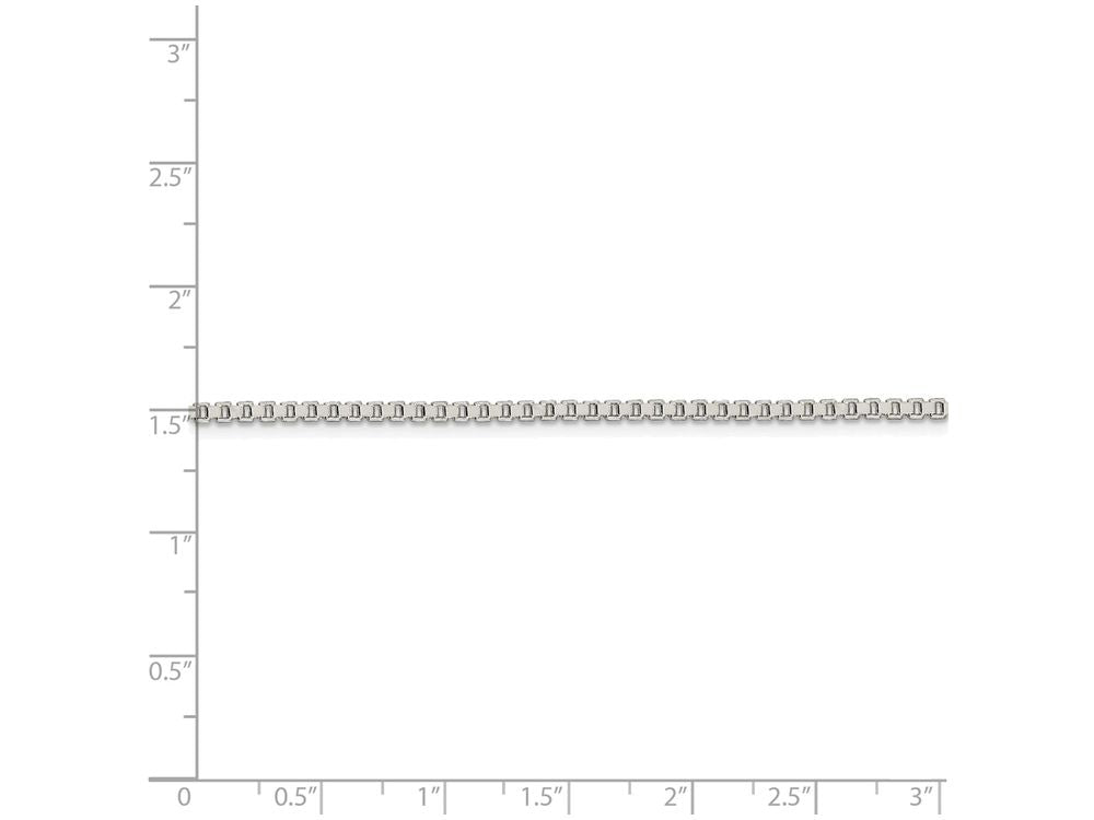 FJC Finejewelers 16 Inch Sterling Silver 2mm Box Chain Necklace