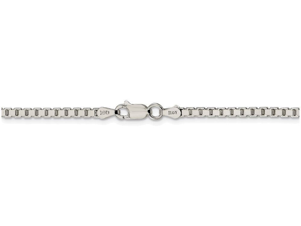 FJC Finejewelers 16 Inch Sterling Silver 2.5mm Box Chain Necklace