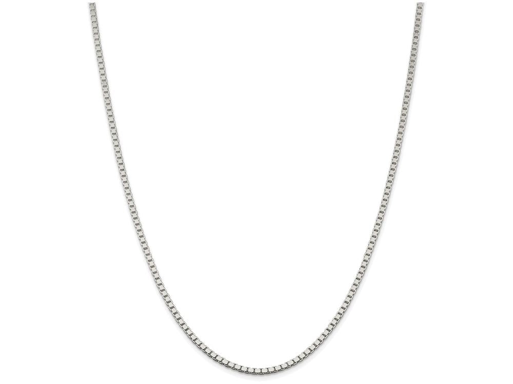 FJC Finejewelers 16 Inch Sterling Silver 2.5mm Box Chain Necklace