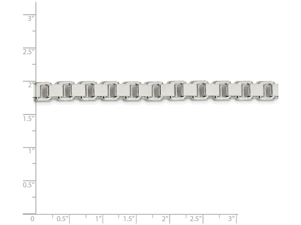 FJC Finejewelers 18 Inch Sterling Silver 7mm Box Chain Necklace