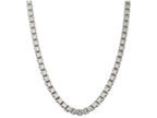 FJC Finejewelers 18 Inch Sterling Silver 7mm Box Chain Necklace