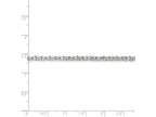 FJC Finejewelers 18 Inch Sterling Silver 2.5mm Byzantine Chain Necklace