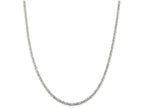 FJC Finejewelers 18 Inch Sterling Silver 2.5mm Byzantine Chain Necklace