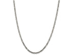 FJC Finejewelers 18 Inch Sterling Silver 3.25mm Byzantine Chain Necklace