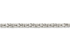 FJC Finejewelers 18 Inch Sterling Silver 4.25mm Byzantine Chain Necklace